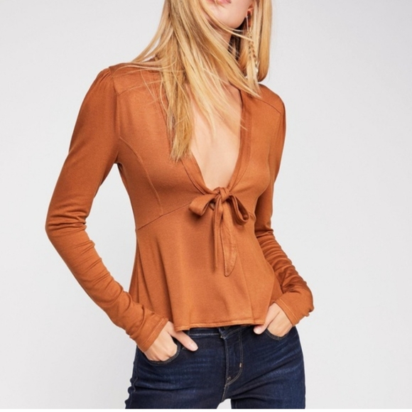NWT Free People Lois Top - Picture 1 of 5